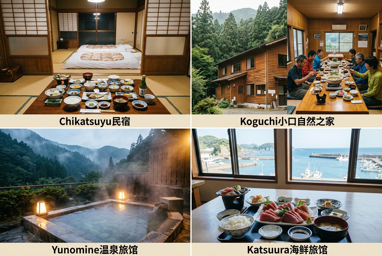 熊野古道沿途民宿一览