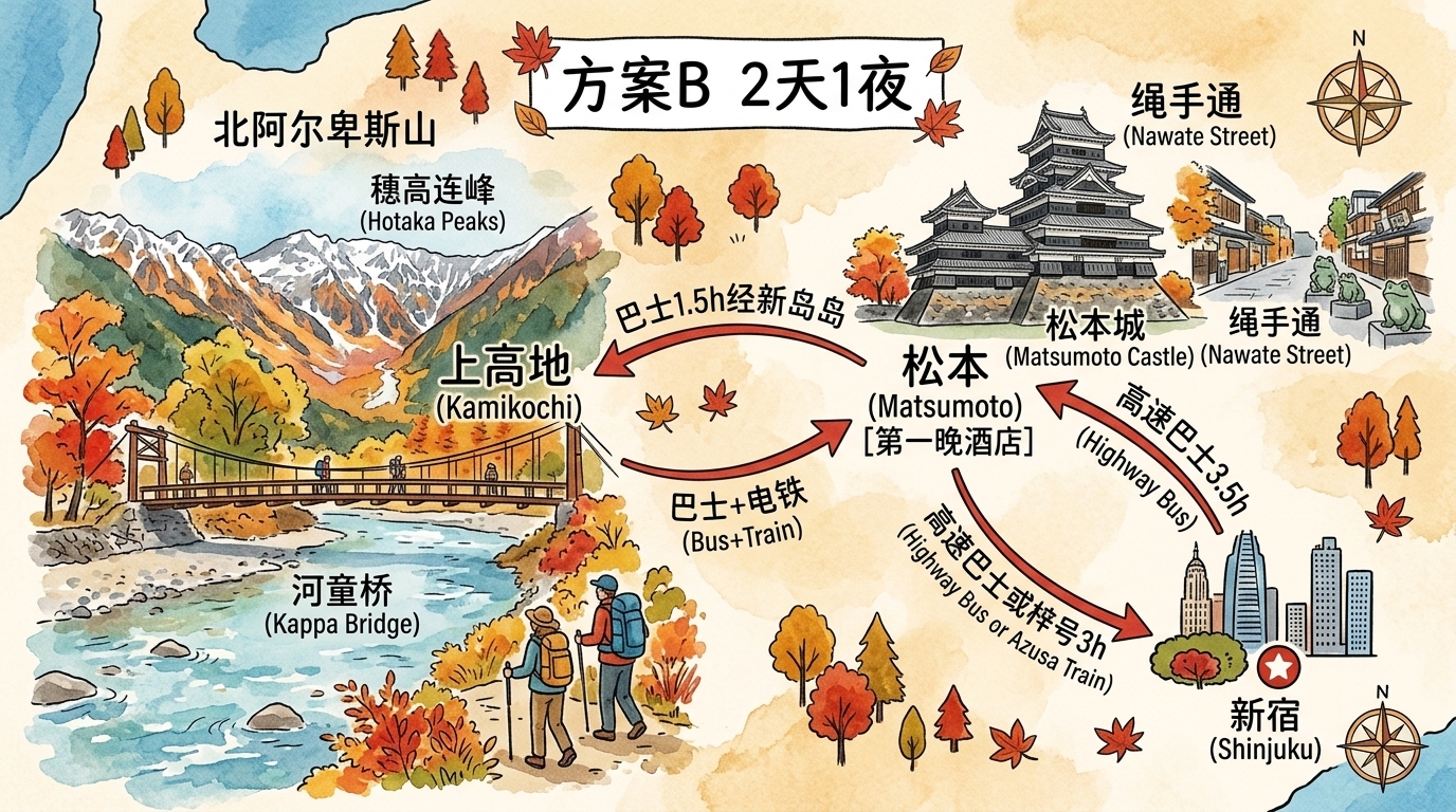 方案B路线图